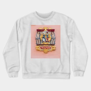 Coat of arms at the Gloxinstift, Altstadt, Lübeck Crewneck Sweatshirt